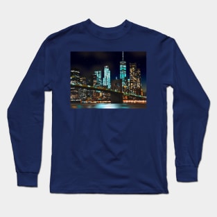 City Drawing Long Sleeve T-Shirt